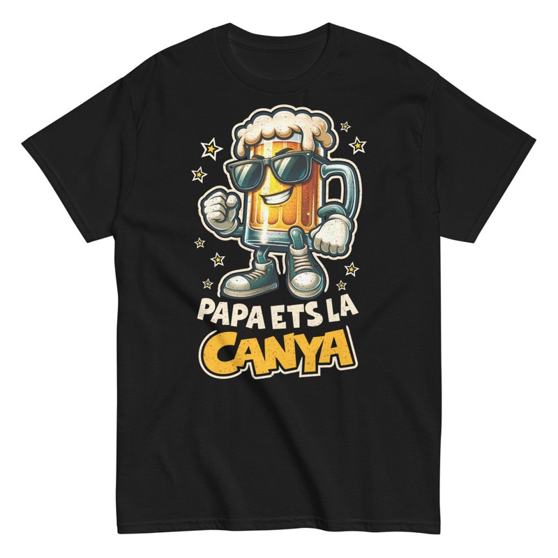 Camisetas: Papa ets la Canya Cerveza