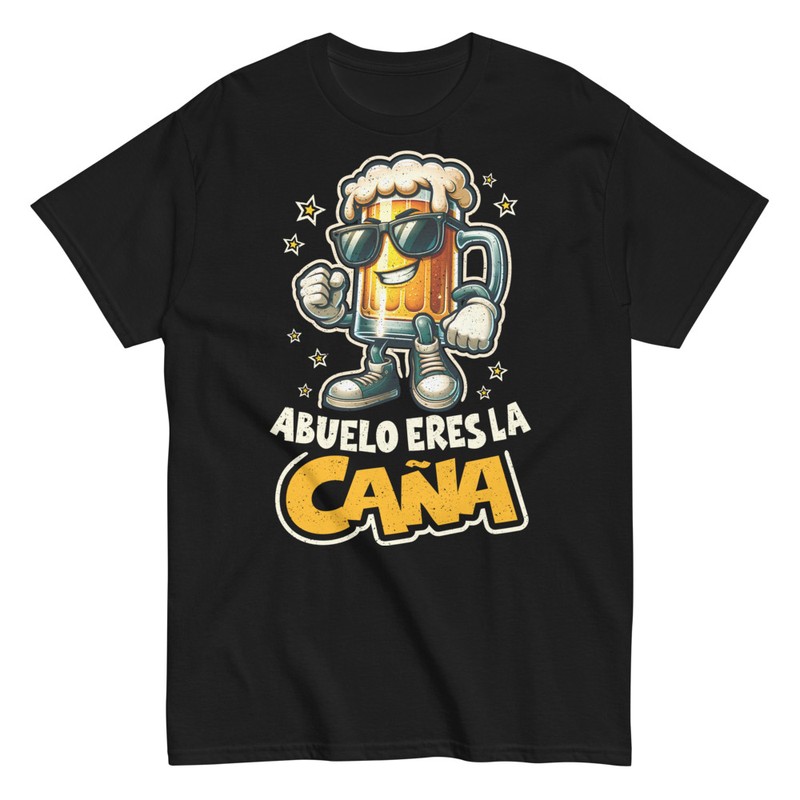 Camisetas: Abuelo Eres La Caña Cerveza