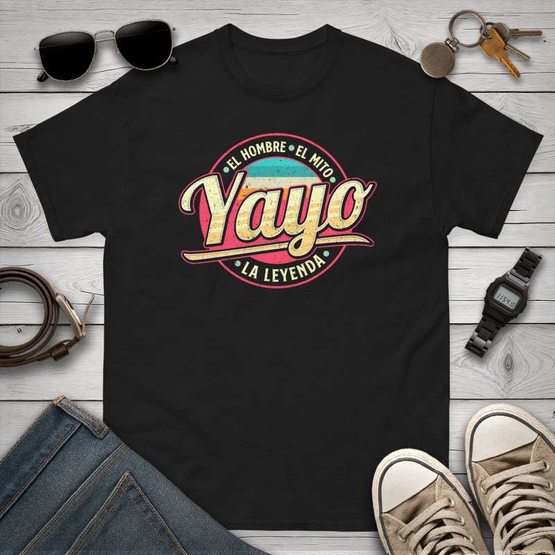 Camisetas: El Yayo: El Hombre, El Mito, La Leyenda