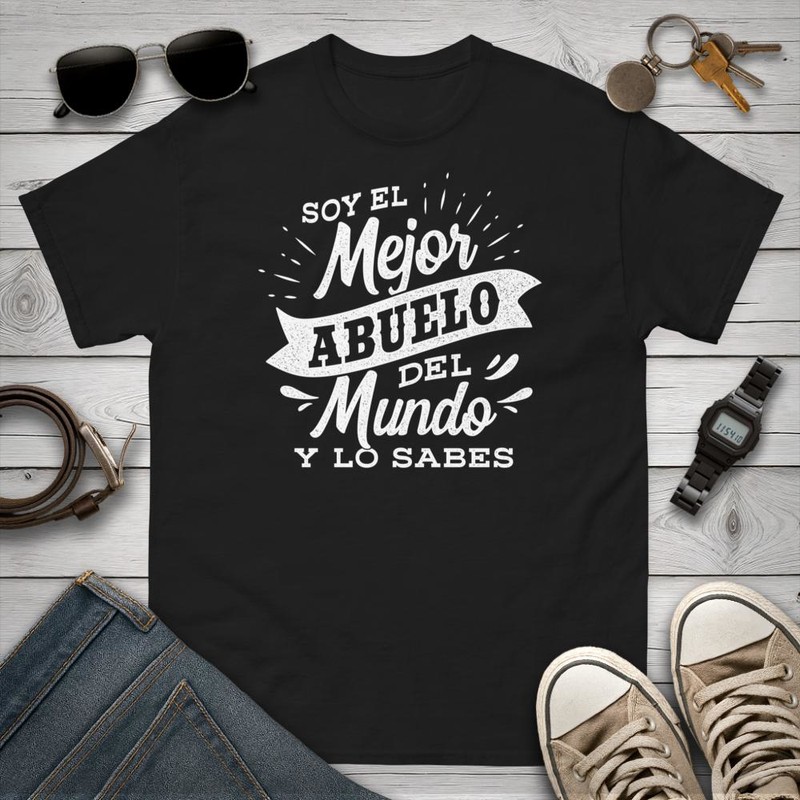 Camisetas: Mejor Abuelo del Mundo