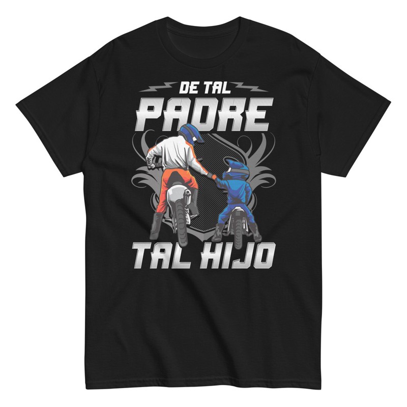 Camisetas: De Tal Padre Tal Hijo Motocross