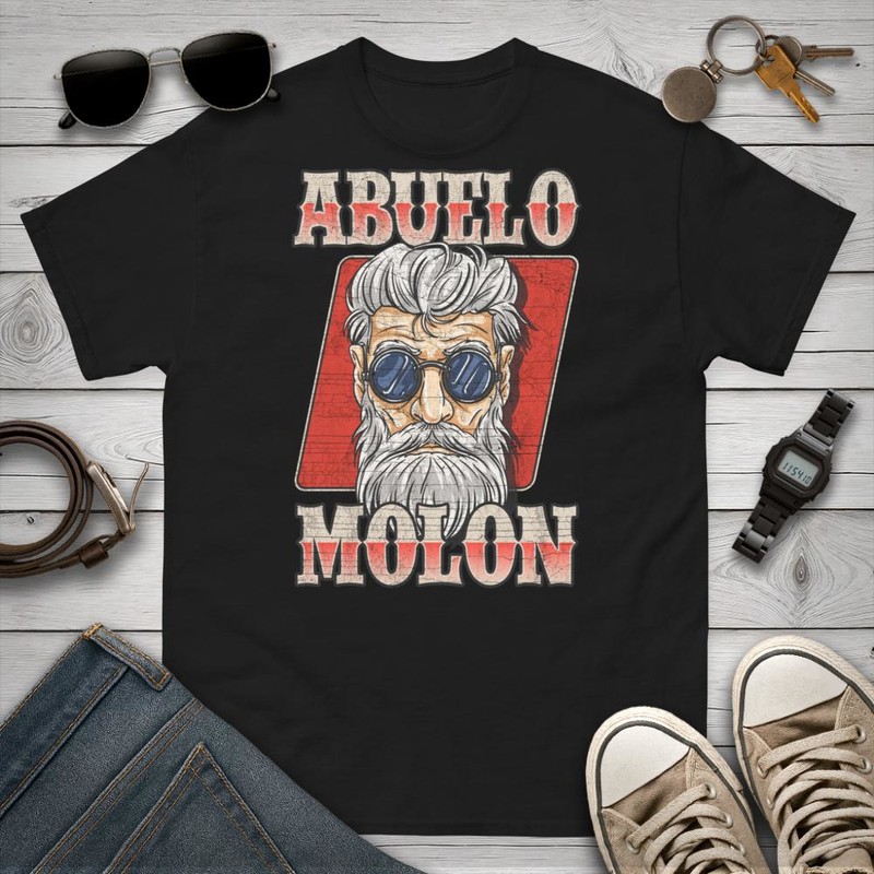 Camisetas: Abuelo Molón Barbudo