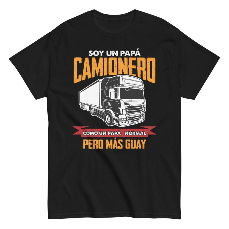 Camisetas: Papá Camionero Más Guay