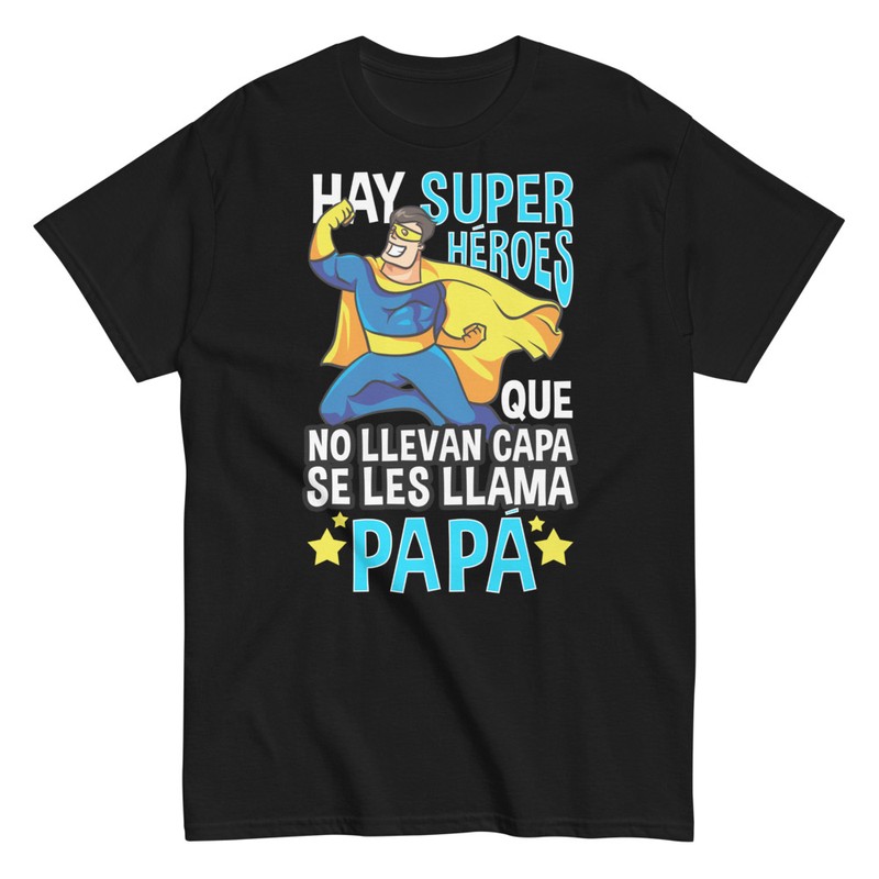 Camisetas: Superhéroe Sin Capa Papá