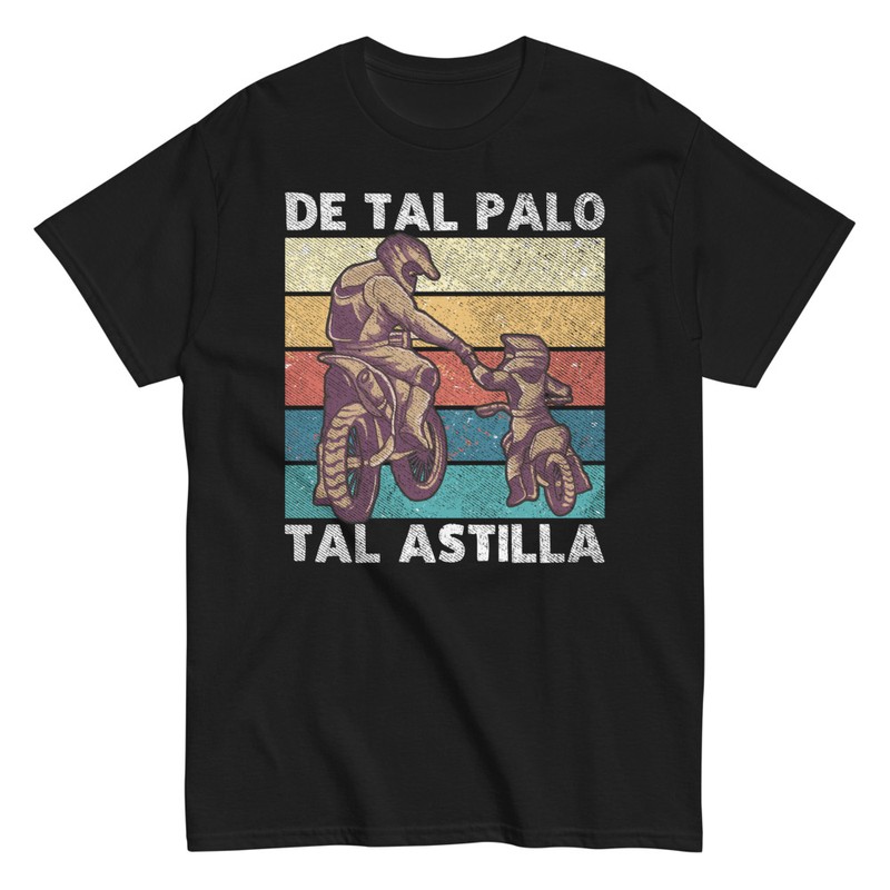 Camisetas: De Tal Palo Tal Astilla Motocross