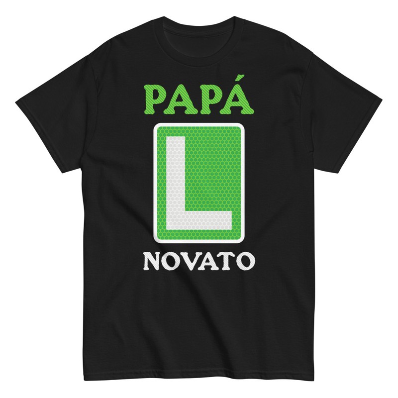 Camisetas: Papá Novato L Divertida