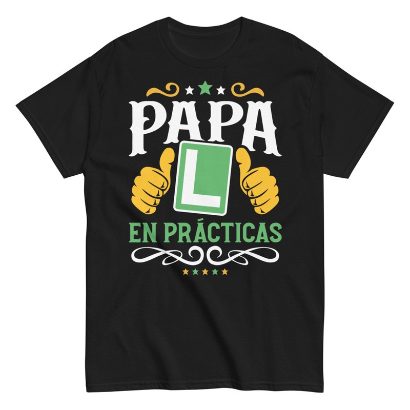 Camisetas: Papá en Prácticas L Autoescuela