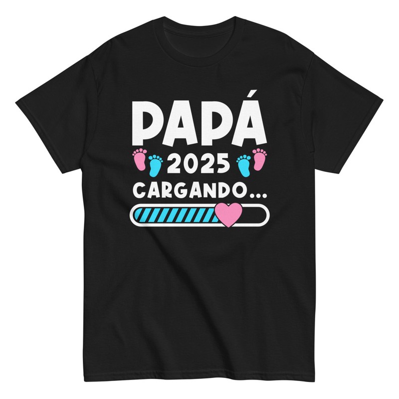 Camisetas: Papá 2025 Cargando Amor