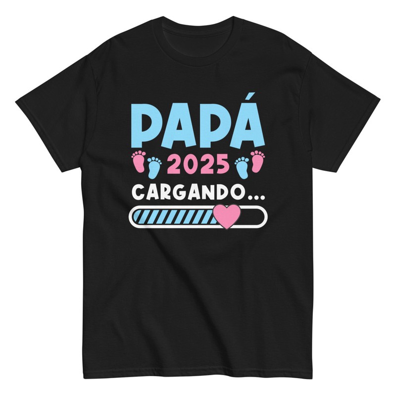 Camisetas: Papá 2025 Cargando Amor