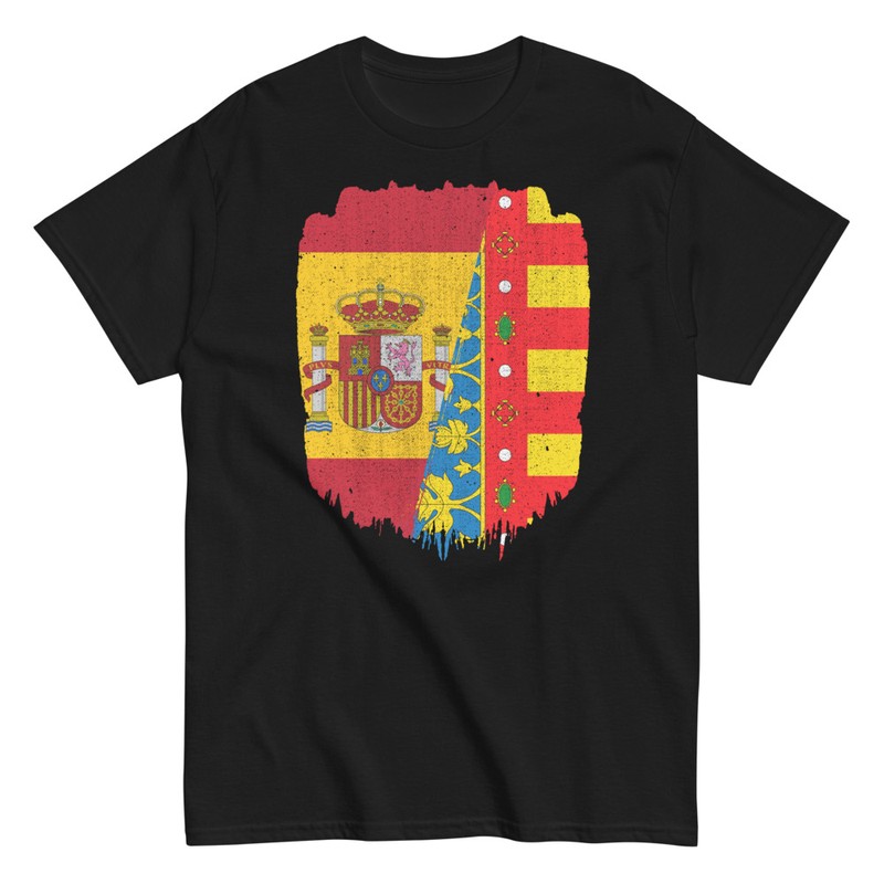Camisetas: Banderas España y Comunidad Valenciana