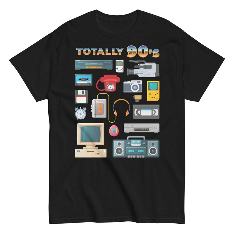Camisetas: Totally 90s Dispositivos Electrónicos