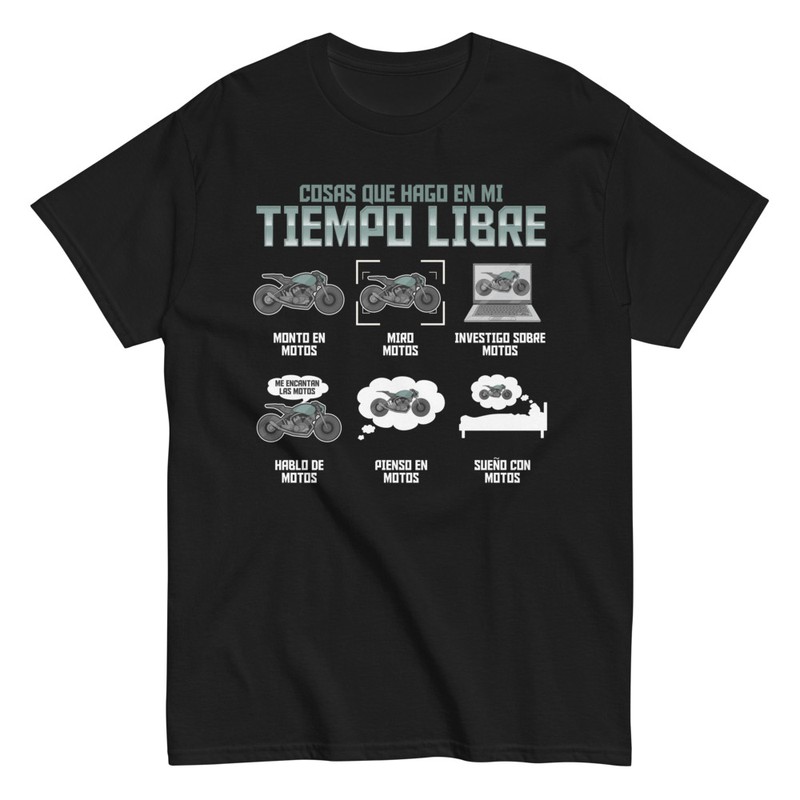 Camisetas: Tiempo Libre Motero y Motos