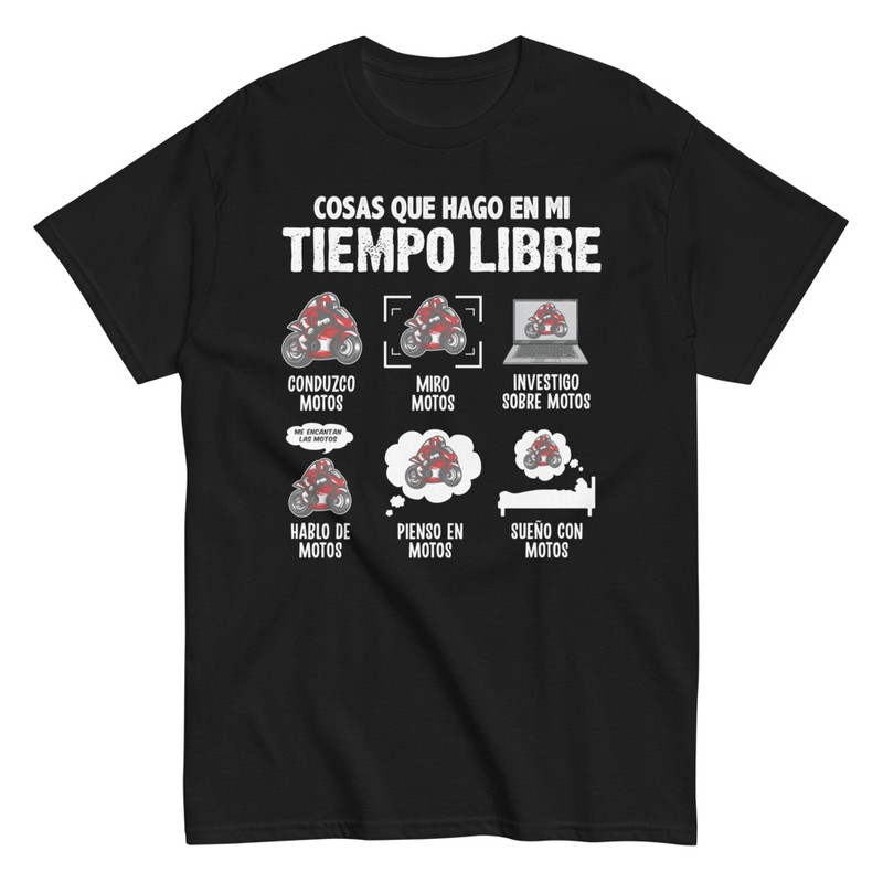 Camisetas: Cosas Que Hago Motos