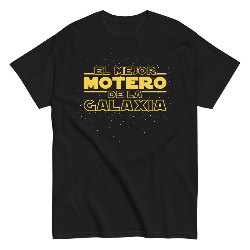 Camisetas: Motero Galaxia Estilo Star Wars