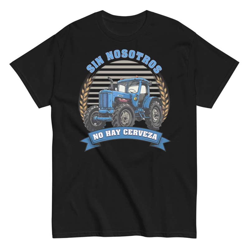 Camisetas: Tractor Clásico Sin Cerveza