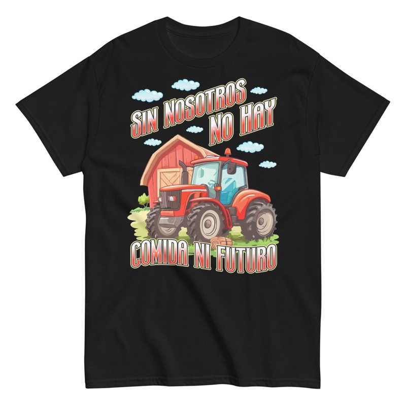 Camisetas: Tractor y Granja Sin Futuro