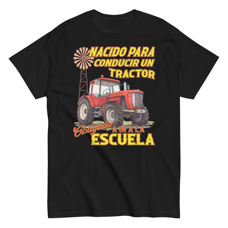 Camisetas: Nacido para Conducir Tractor