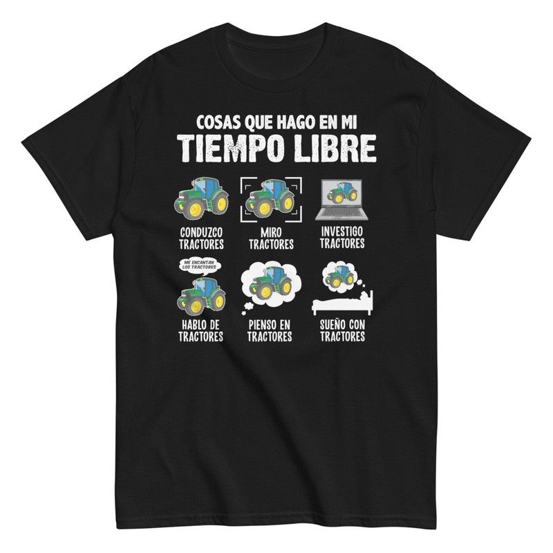 Camisetas: Cosas de Tractor en Tiempo Libre