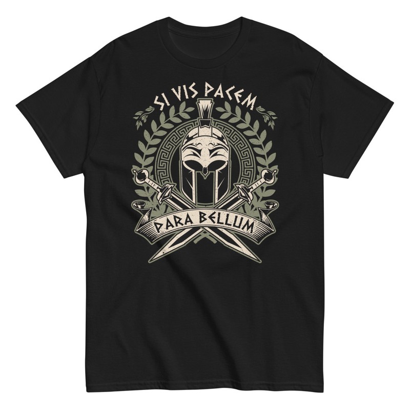 Camisetas: Espartano Si Vis Pacem Para Bellum