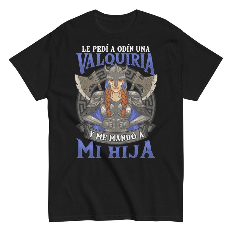 Camisetas: Valquiria Vikinga con Hacha