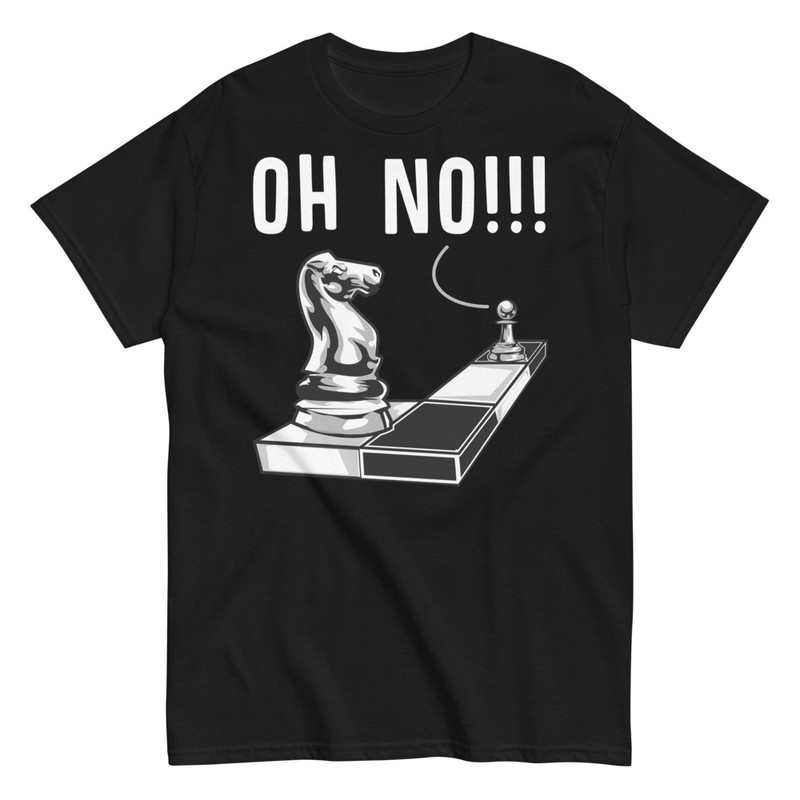 Camisetas: Caballo Amenaza Al Peón