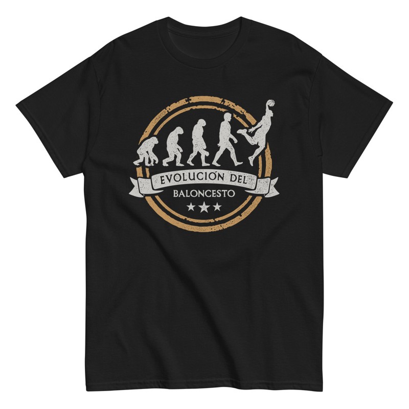 Camisetas: Evolución Humana Baloncesto