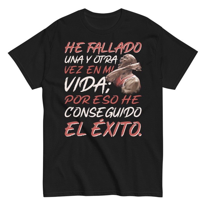 Camisetas: Frase Motivadora de Michael Jordan