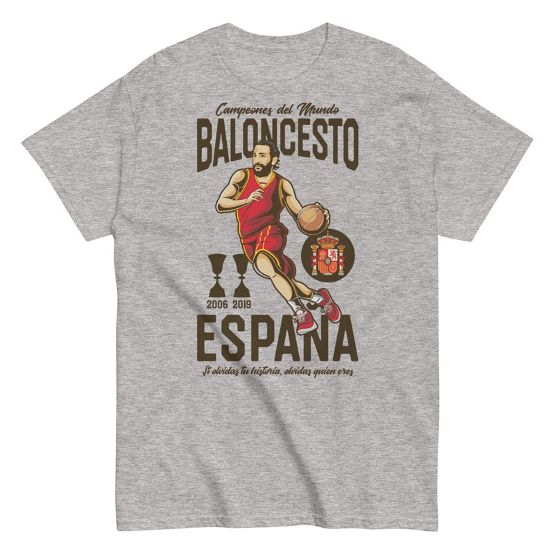 Camisetas: España Doble Campeones del Mundo