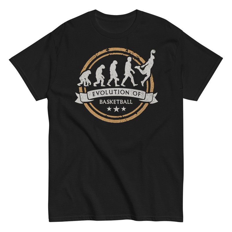 Camisetas: Evolución Humana del Basketball