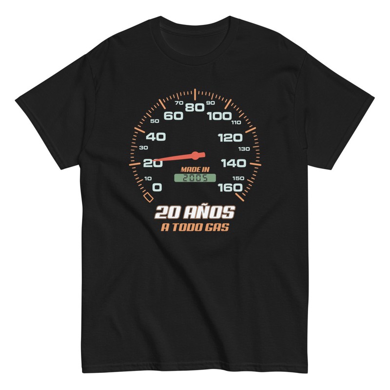 Camisetas: 20 Cumpleaños 20 Años a Todo Gas