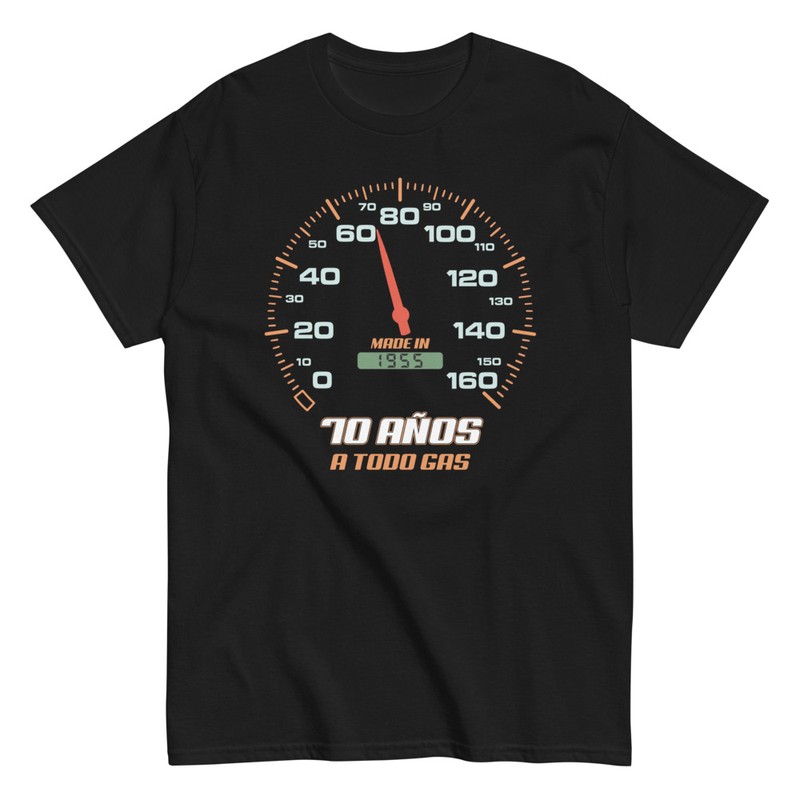 Camisetas: 70 Cumpleaños 70 Años a Todo Gas