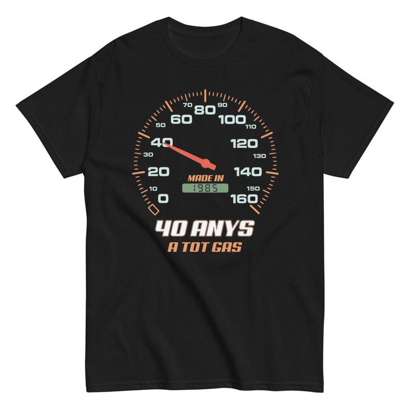 Camisetas: 40 Aniversari 40 Anys a Tot Gas