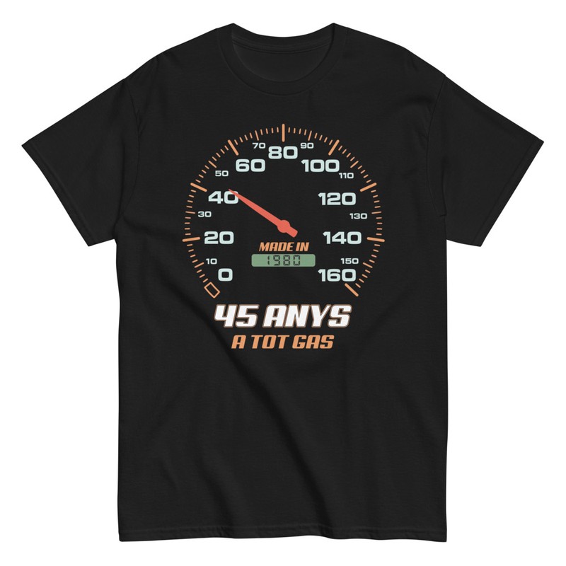 Camisetas: 45 Aniversari 45 Anys a Tot Gas