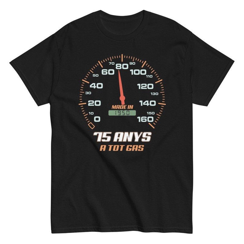 Camisetas: 75 Aniversari 75 Anys a Tot Gas