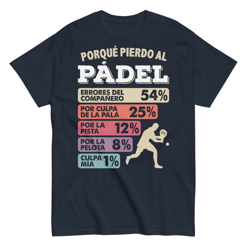 Camisetas: Excusas de Pádel