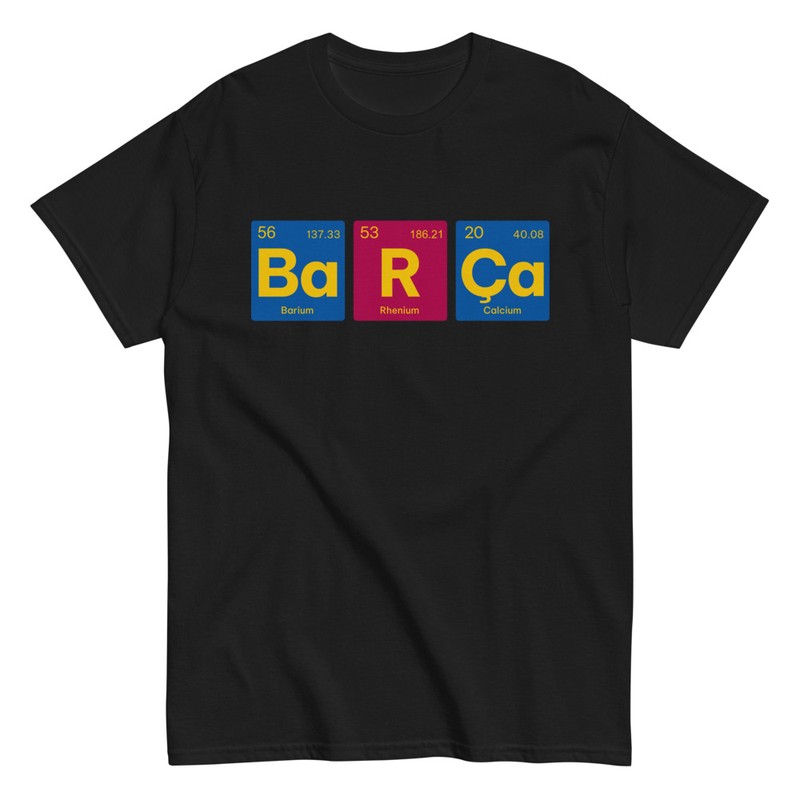 Camisetas: Símbolos Químicos Barça
