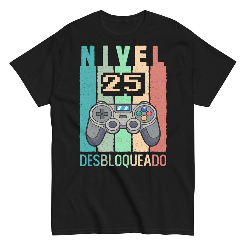 Camisetas: Nivel 25 Desbloqueado