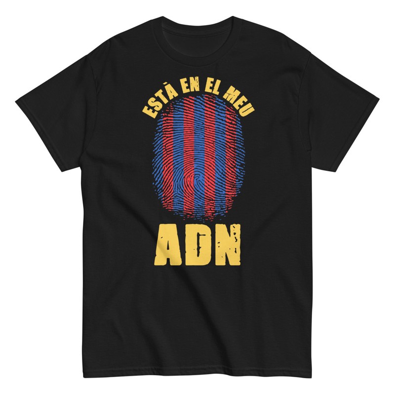 Camisetas: Huella Azulgrana Está en el Meu ADN