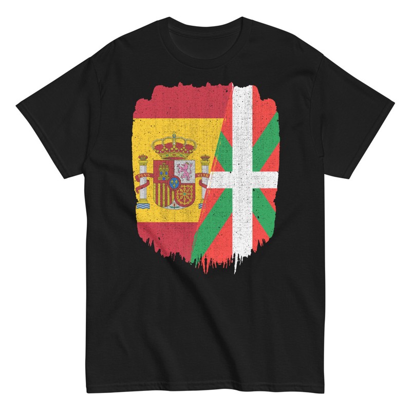 Camisetas: Banderas de España y Euskadi