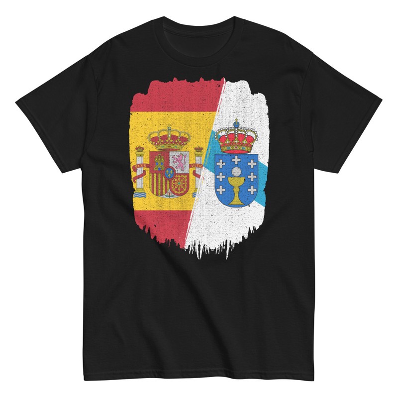 Camisetas: Banderas de España y Galicia