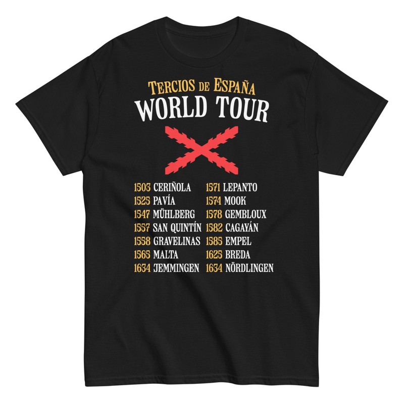 Camisetas: Gira Tercios de España World Tour