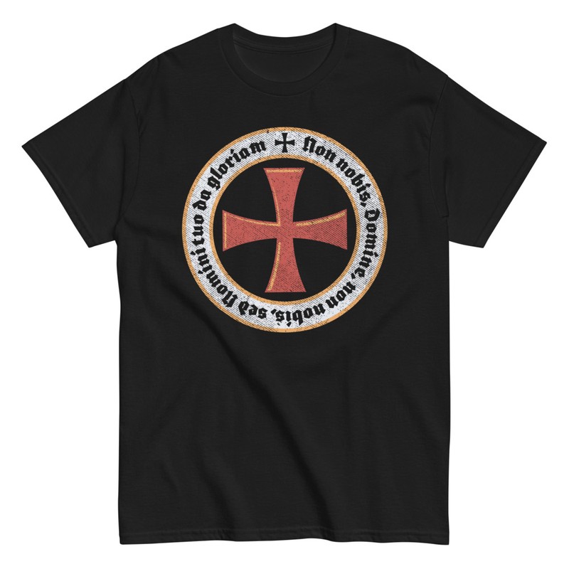 Camisetas: Non Nobis Domine: Emblema Templario
