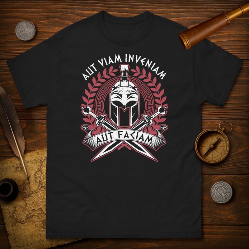 Camisetas: Aut Viam Inveniam: Encuentra o Haz el Camino