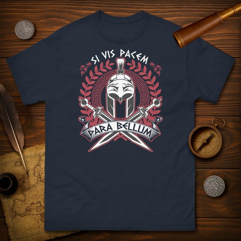 Camisetas: Si Vis Pacem Para Bellum: Fuerza y Estrategia