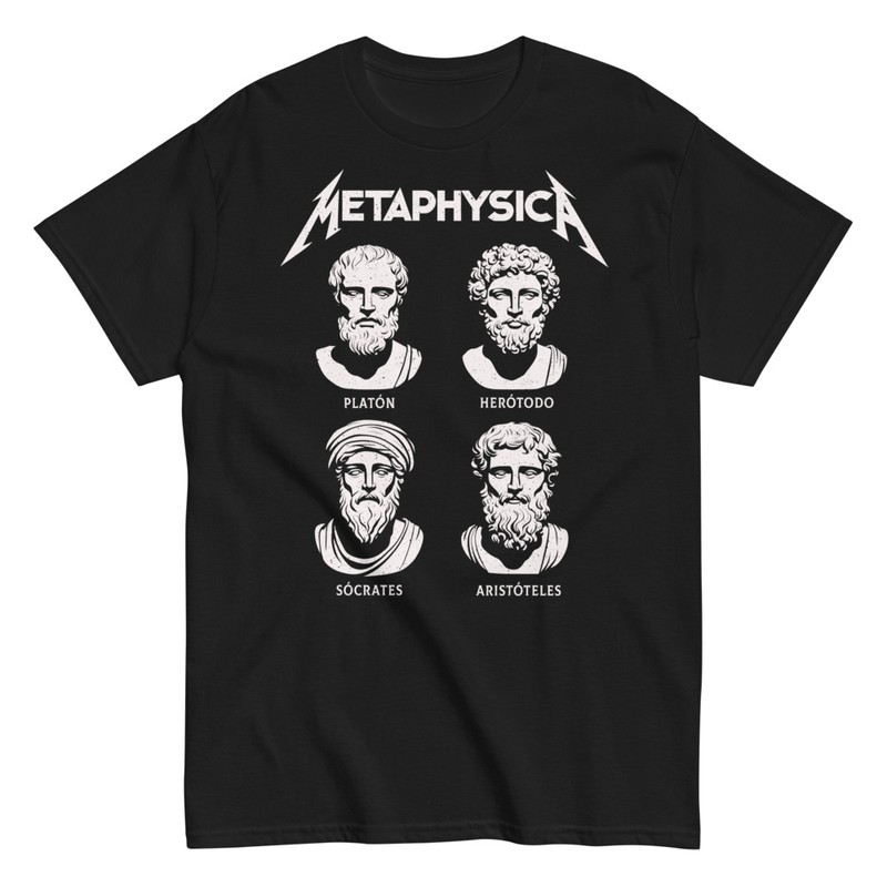 Camisetas: Metafísica: Filósofos Clásicos