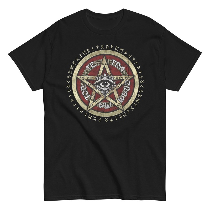 Camisetas: Amuleto de Brujería Tetragammaton