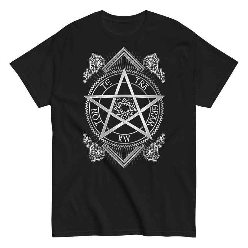 Camisetas: Amuleto Tetragrammaton: Protección Mística