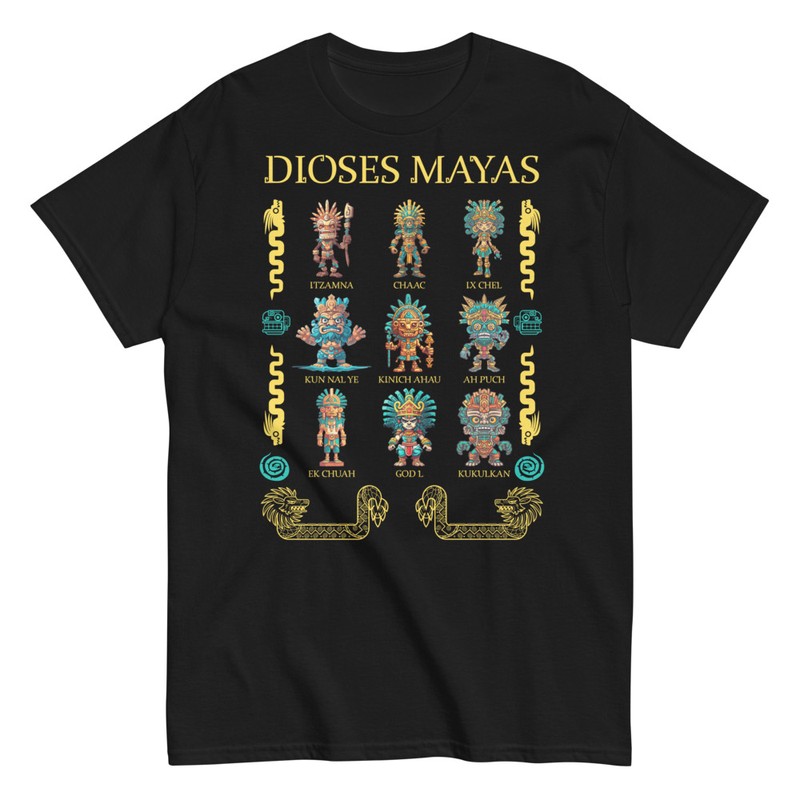 Camisetas: Dioses de la Cultura Maya