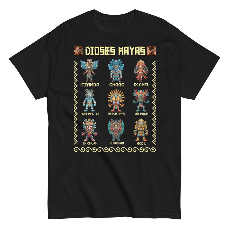 Camisetas: Dioses Mayas Cultura Antigua