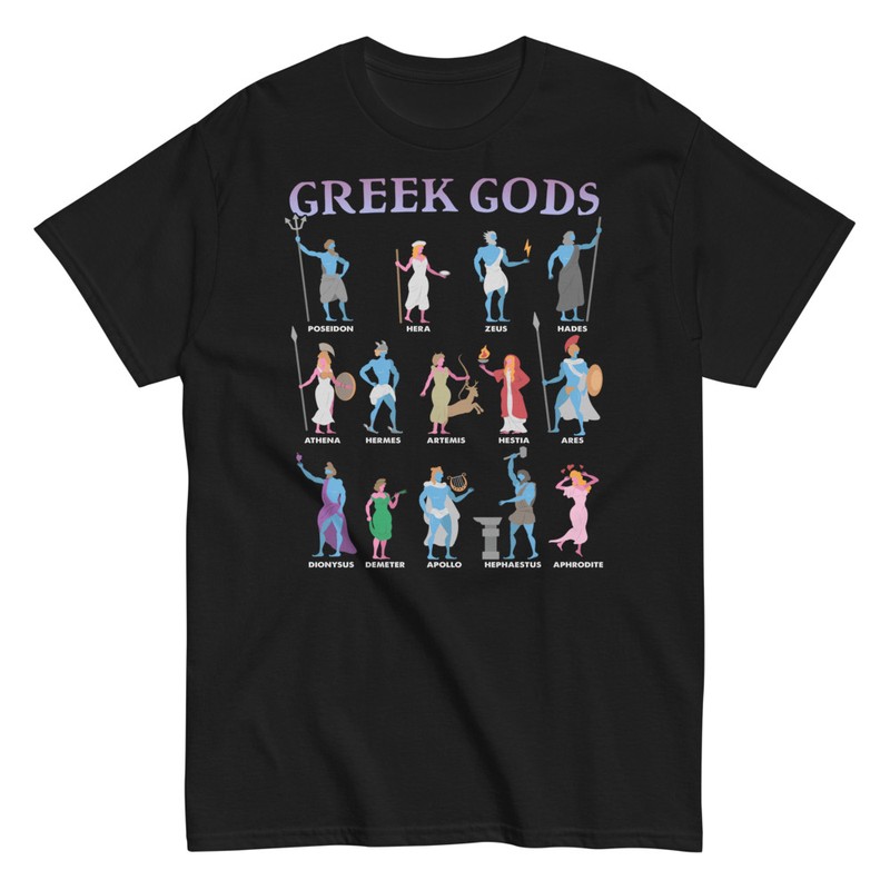 Camisetas: Dioses Griegos Mitología Grecia